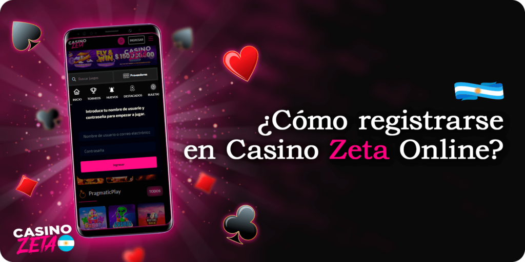 ¿Cómo registrarse en Casino Zeta Online?